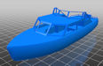 Download the .stl file and 3D Print your own Cabin Cruiser HO scale model for your model train set.
